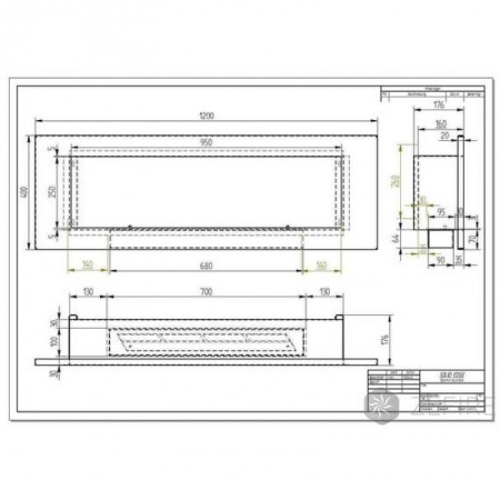 Биокамин встраиваемый ZeFire Elliot vertical 1200 Биокамин встраиваемый ZeFire Elliot vertical 1200 по цене 37 500 руб.