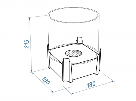 Настольный биокамин Lux Fire Зодиак "Скорпион" Белый по цене 15 000 руб.