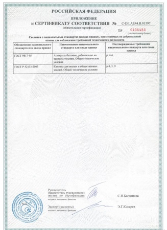 
Газовая топка Vero Design NI G3 H2 G