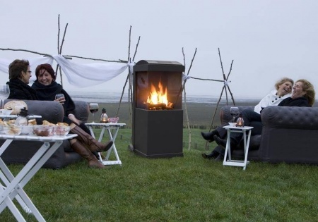 Газовый уличный камин Faber The Buzz