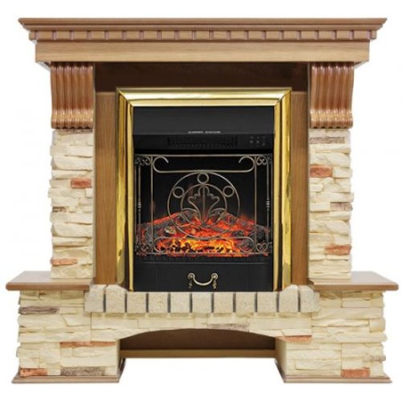 Pierre Luxe сланец (дуб)+Majestic FX Brass