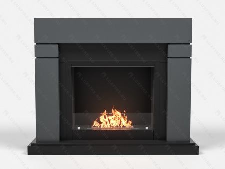 Биокамин Lux Fire с порталом Эльбрус 26, графит по цене 114 068 руб.