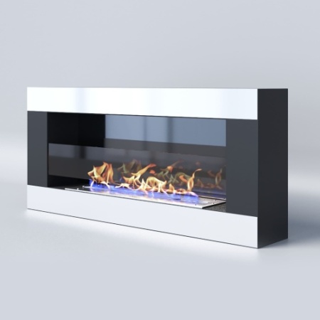 Биокамин "Русский огонь" Модерн 900N настенный с защитным стеклом по цене 33 250 руб.