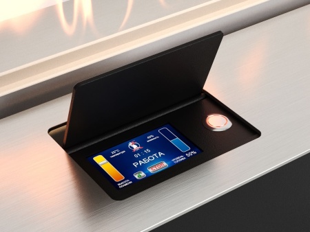 Автоматический биокамин Lux Fire Smart Flame 700 RC INOX по цене 295 460 руб.