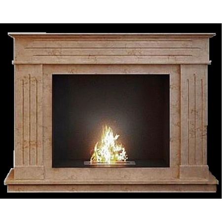 Биокамин ZeFire Варшава мрамор Crema Nova по цене 139 000 руб.